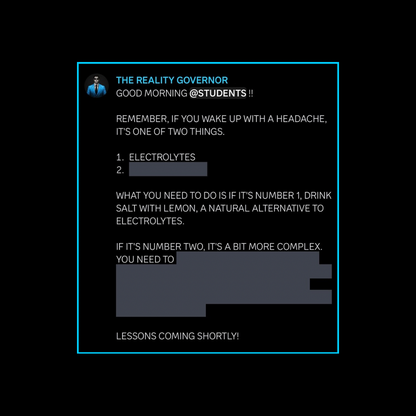 THE GOVERNOR ACADEMY